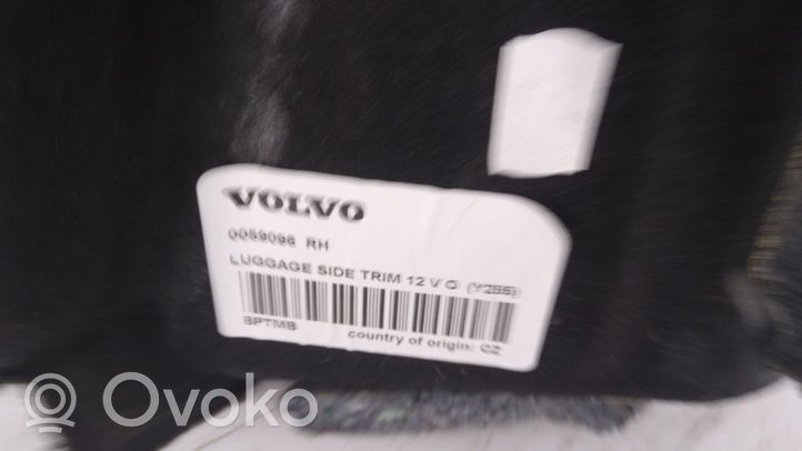 Volvo XC70 Untere Seitenverkleidung Kofferraum 0059096