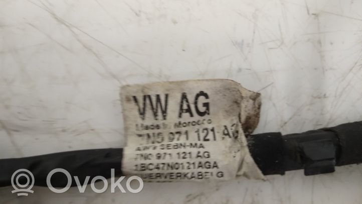 Volkswagen Sharan Wiązka przewodów drzwi przednich 7N0971121AG