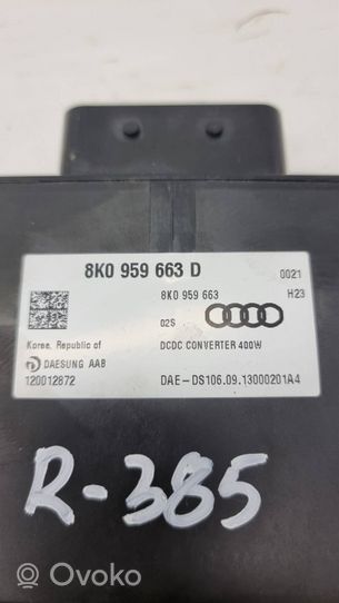 Audi A6 S6 C7 4G Relè monitoraggio corrente 8K0959663D