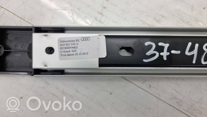 Audi A6 S6 C7 4G Staffa di montaggio copertura ripiano portaoggetti 4G9863556A