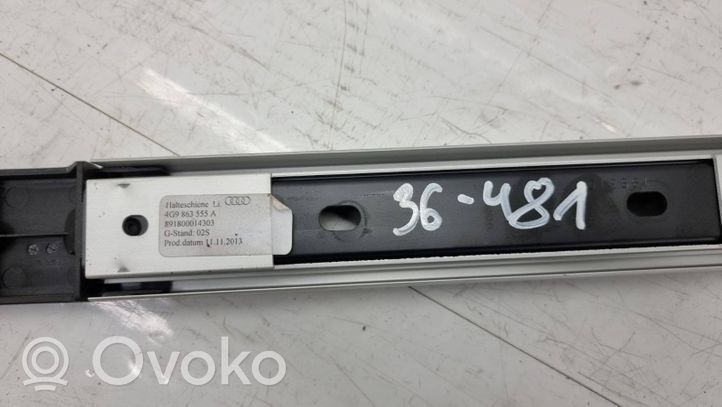 Audi A6 S6 C7 4G Podpora mocowania półki bagażnika 4G9863555A