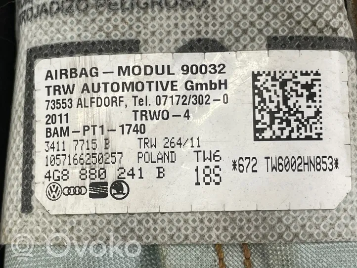 Audi A6 S6 C7 4G Poduszka powietrzna Airbag boczna 4G8880241B