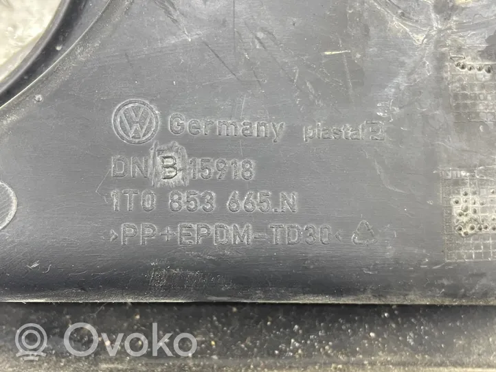 Volkswagen Touran II Verkleidung Nebelscheinwerfer / Gitter vorne 1T0853665N