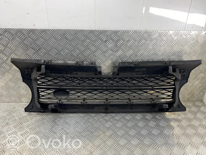 Land Rover Range Rover Sport L320 Grille calandre supérieure de pare-chocs avant AH328138AW