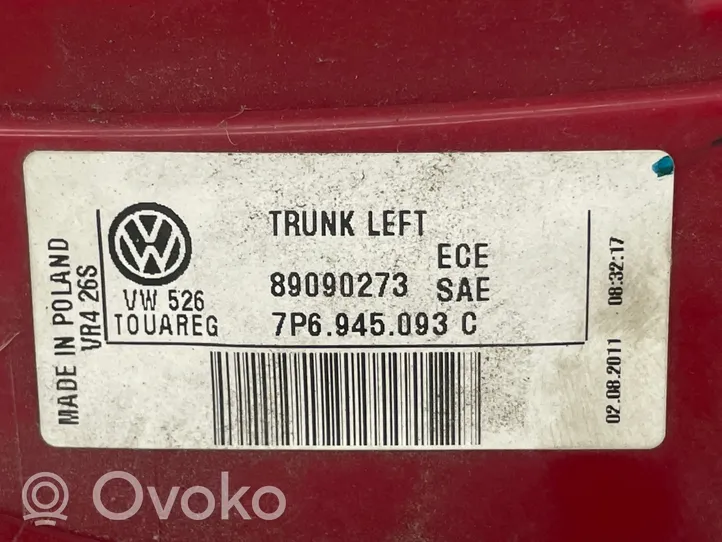 Volkswagen Touareg II Feux arrière sur hayon 7P6945093C