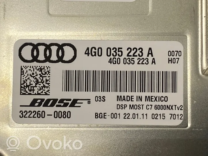 Audi A7 S7 4G Amplificatore 4G0035223A