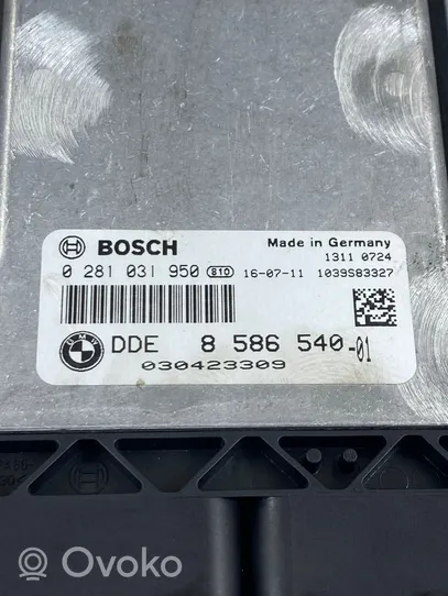 BMW X4 F26 Sterownik / Moduł ECU 8586540
