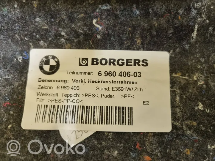 BMW 1 E82 E88 Muu vararenkaan verhoilun elementti 6960406