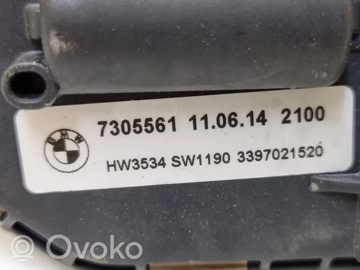 BMW 7 F01 F02 F03 F04 Etupyyhkimen vivusto ja moottori 7306266