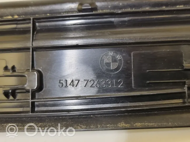 BMW 1 F20 F21 Takaoven kynnyksen suojalista 7263312