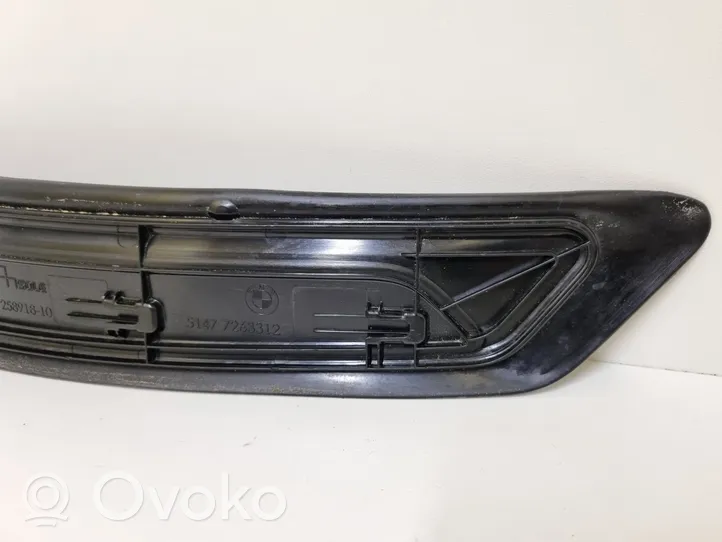 BMW 1 F20 F21 Takaoven kynnyksen suojalista 7263312