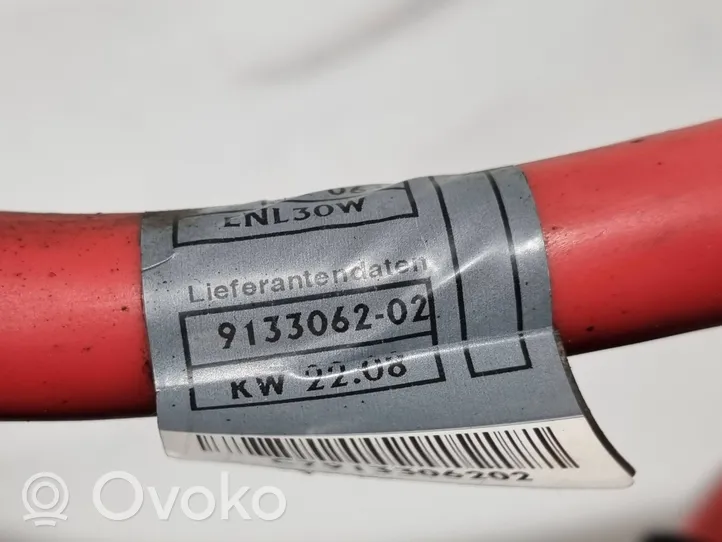 BMW 1 E81 E87 Cavo positivo (batteria) 9133062