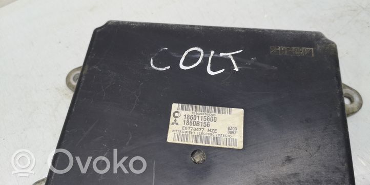 Mitsubishi Colt Sterownik / Moduł ECU 1860115600