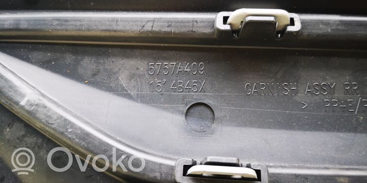 Mitsubishi Outlander Apdaila galinių durų (moldingas) 5757A409