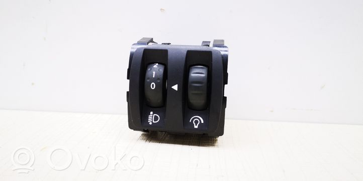 Renault Captur Headlight level height control switch 251900567R