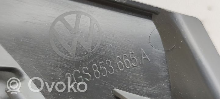 Volkswagen Polo VI AW Grotelės apatinės (trijų dalių) 2GS853665A