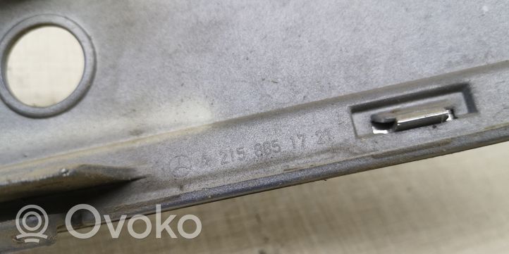 Mercedes-Benz E W210 Modanatura separatore del paraurti anteriore A2108851721