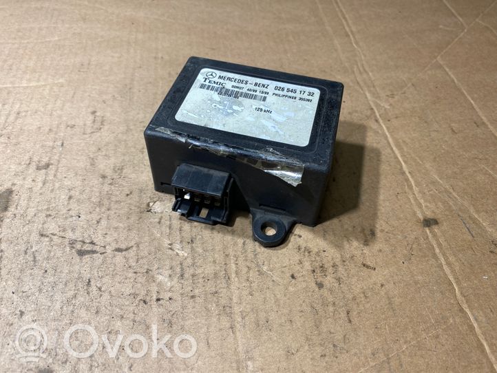 Mercedes-Benz Sprinter W901 W902 W903 W904 Centralina/modulo immobilizzatore 0265451732