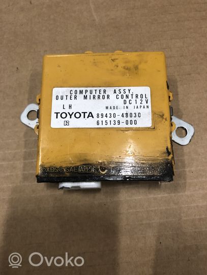 Lexus RX 330 - 350 - 400H Sivupeilin ohjainlaite 8943048030