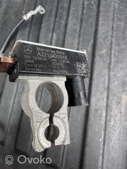 Mercedes-Benz S W222 Cavo negativo messa a terra (batteria) A2215420918