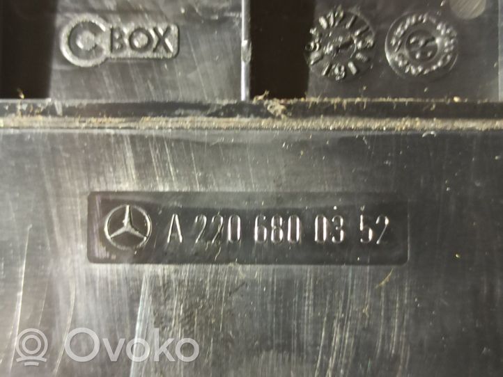 Mercedes-Benz S W220 Pelnutrauka dekoratīvā apdare A2206800352