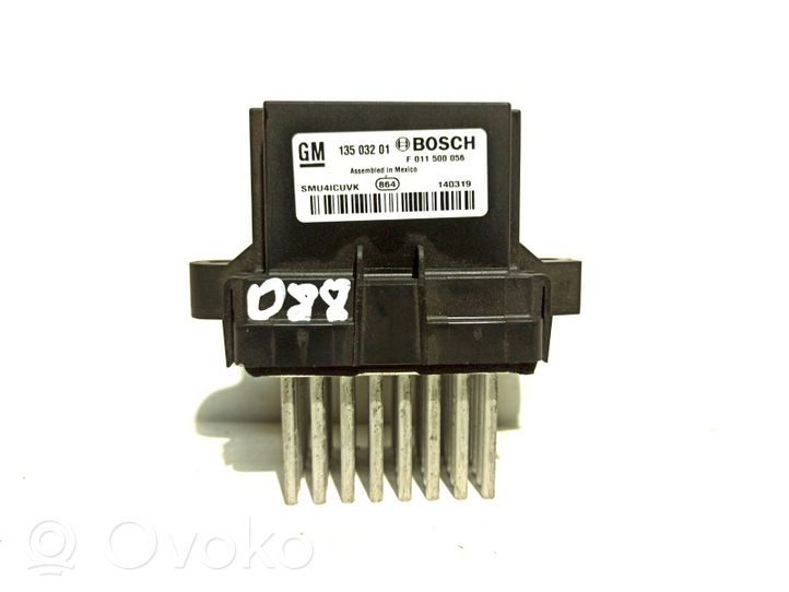 Opel Zafira C Resistencia motor/ventilador de la calefacción 13503201