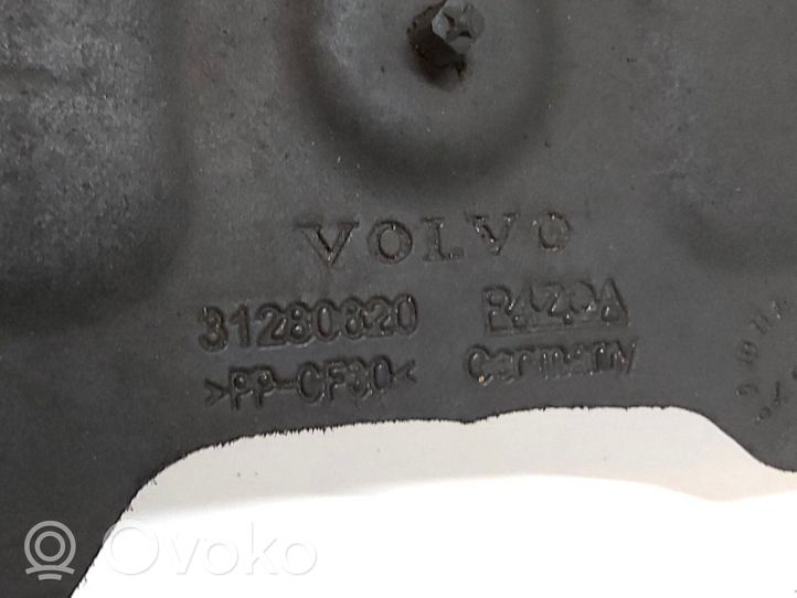 Volvo S60 Protezione anti spruzzi/sottoscocca del motore 31280820