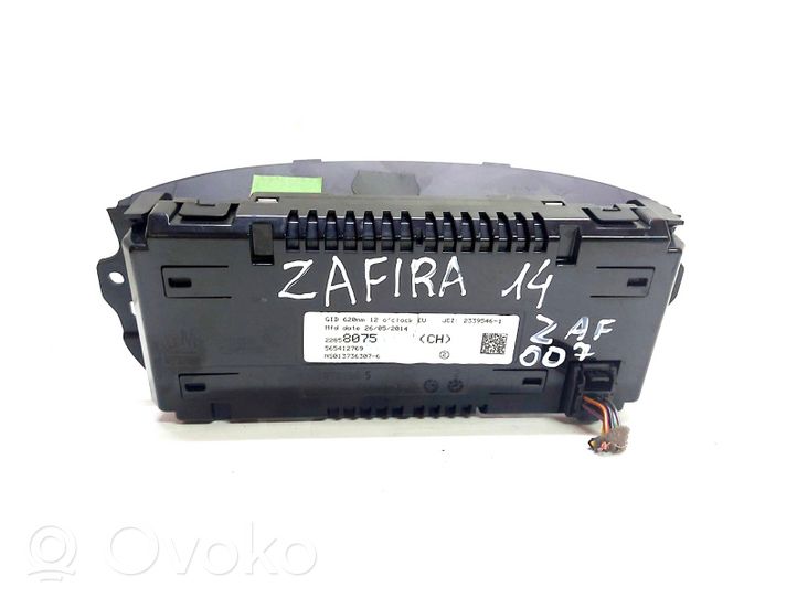 Opel Zafira C Monitor / wyświetlacz / ekran 22858075