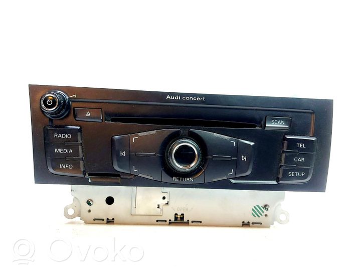 Audi A4 S4 B8 8K Panel / Radioodtwarzacz CD/DVD/GPS 8T1035186C