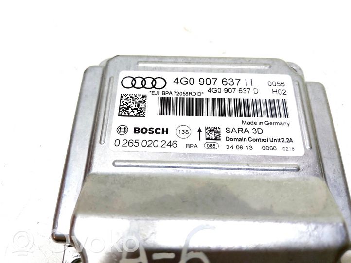 Audi A6 S6 C7 4G Sensore di imbardata accelerazione ESP 4G0907637H