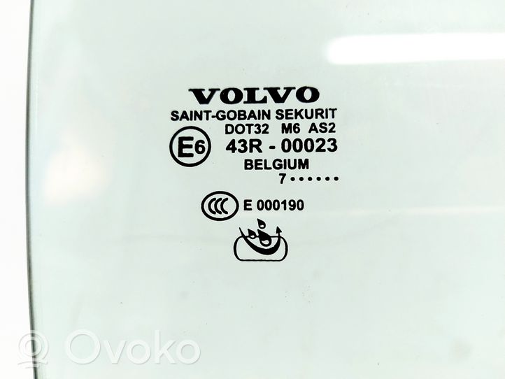 Volvo C70 Front door window/glass (coupe) 