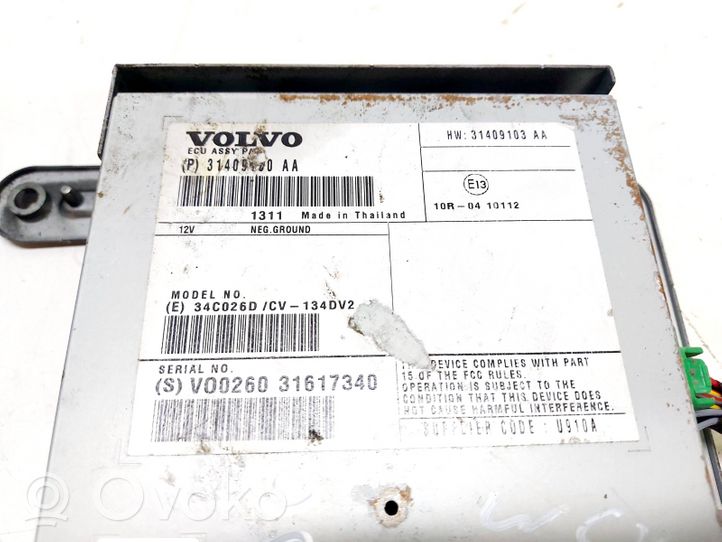 Volvo V60 Amplificateur de son 31409103AA