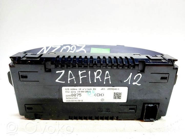 Opel Zafira C Monitor/display/piccolo schermo 22858075