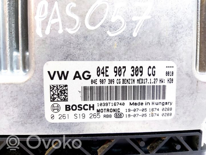 Volkswagen PASSAT B8 Sterownik / Moduł ECU 04E907309CG