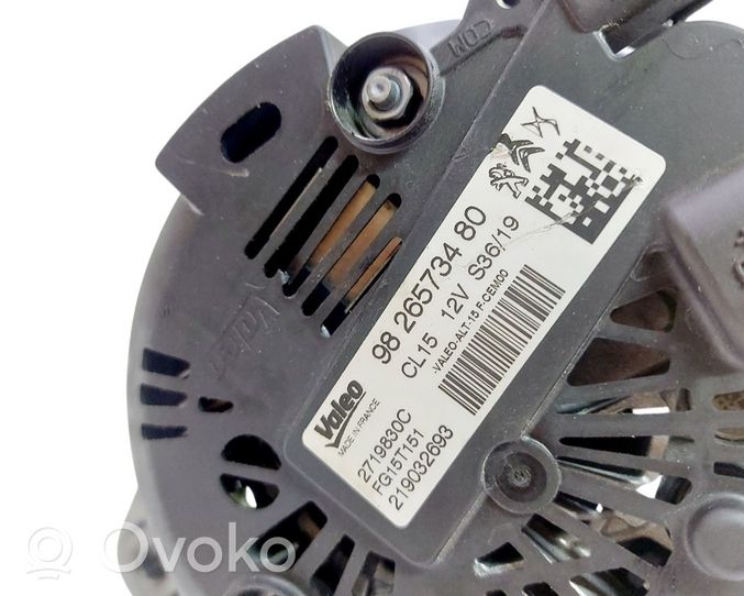 Peugeot 3008 II Alternator 9826573480