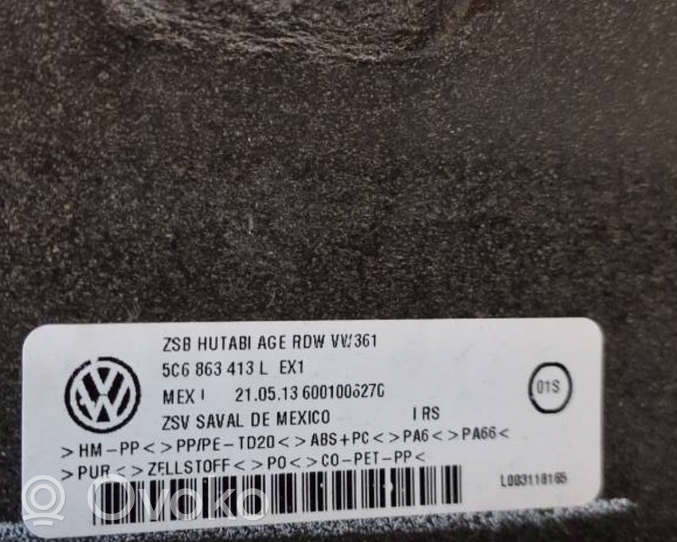 Volkswagen Jetta VI Grilles/couvercle de haut-parleur arrière 5C6863413L