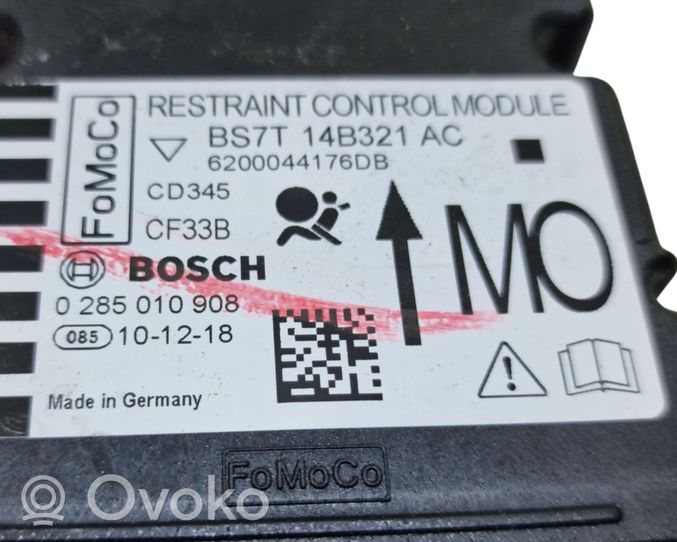 Ford Mondeo MK IV Sterownik / Moduł Airbag 0285010908