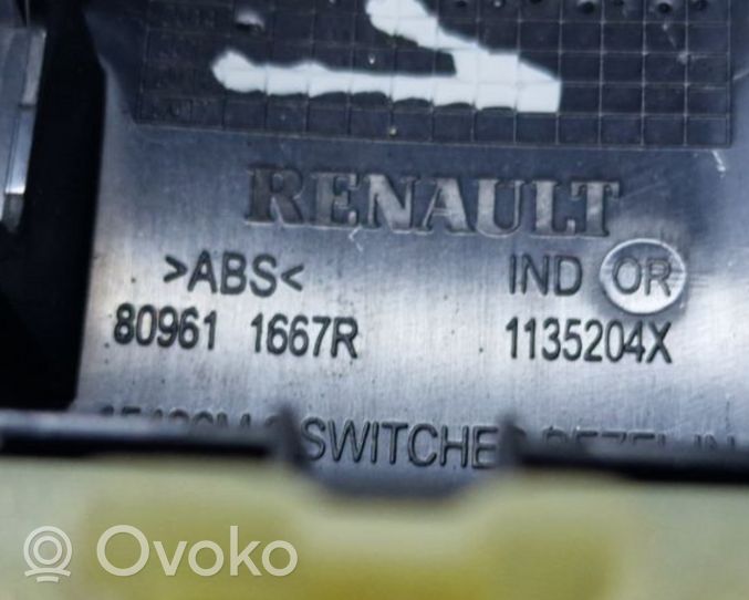 Renault Clio IV Sähkötoimisen ikkunan ohjauskytkin 254118044R
