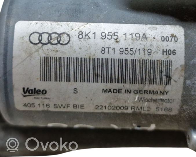 Audi A4 Allroad Tringlerie et moteur d'essuie-glace avant 8K1955119A