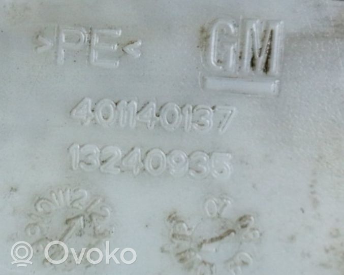 Opel Insignia A Zbiornik płynu do spryskiwaczy szyby przedniej / czołowej 401140137