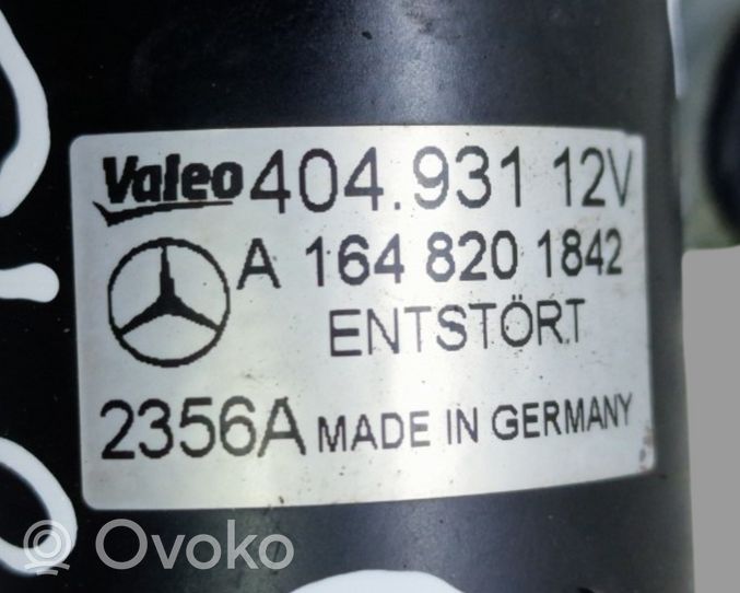 Mercedes-Benz GL X164 Valytuvų mechanizmo komplektas A1648201842