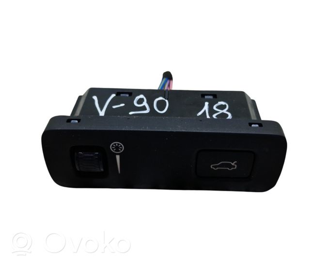 Volvo S90, V90 Bouton interrupteur ouverture du coffre P31376510