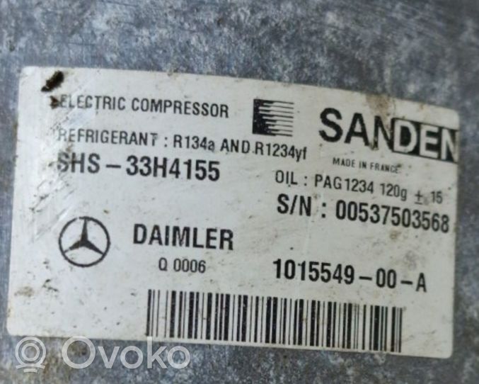 Mercedes-Benz B W246 W242 Compressore aria condizionata (A/C) (pompa) 101554900A