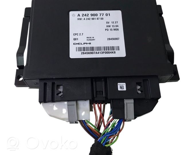 Mercedes-Benz B W246 W242 Unidad de control/módulo de la caja de cambios A2429007701