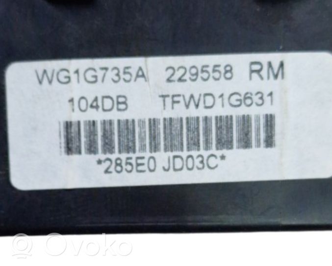 Nissan Qashqai Parking PDC control unit/module 285E0JD03C