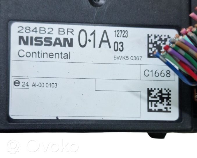 Nissan Qashqai Moduł / Sterownik komfortu 284B2BR01A