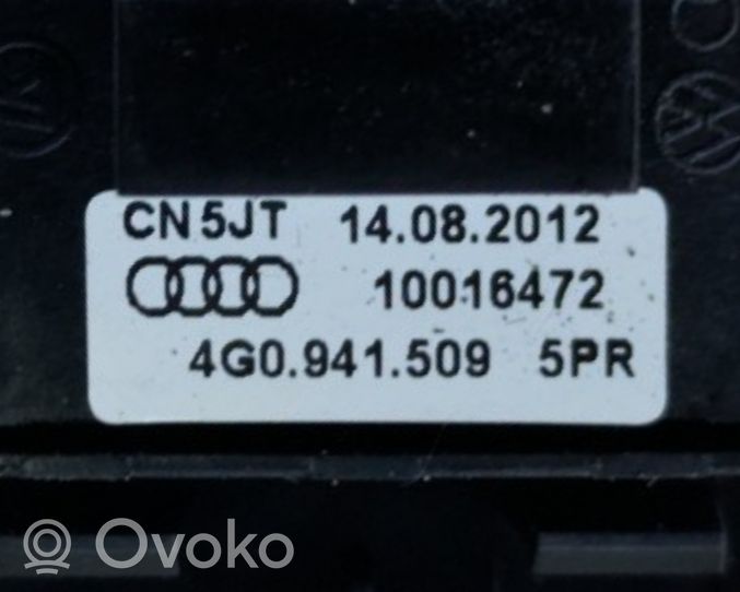 Audi A7 S7 4G Avarinių žibintų jungtukas 4G0941509