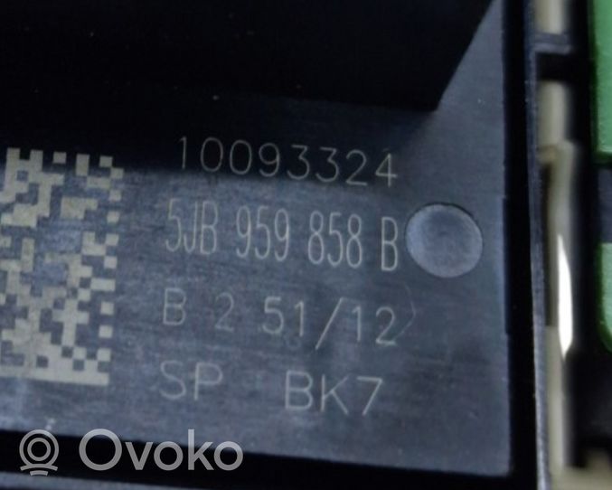 Skoda Rapid (NH) Interrupteur commade lève-vitre 5JB959858B