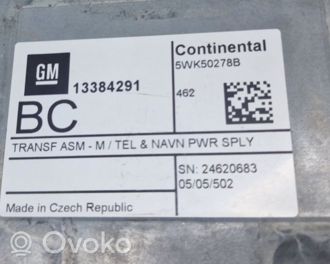 Opel Zafira C Moduł / Sterownik GPS 13384291