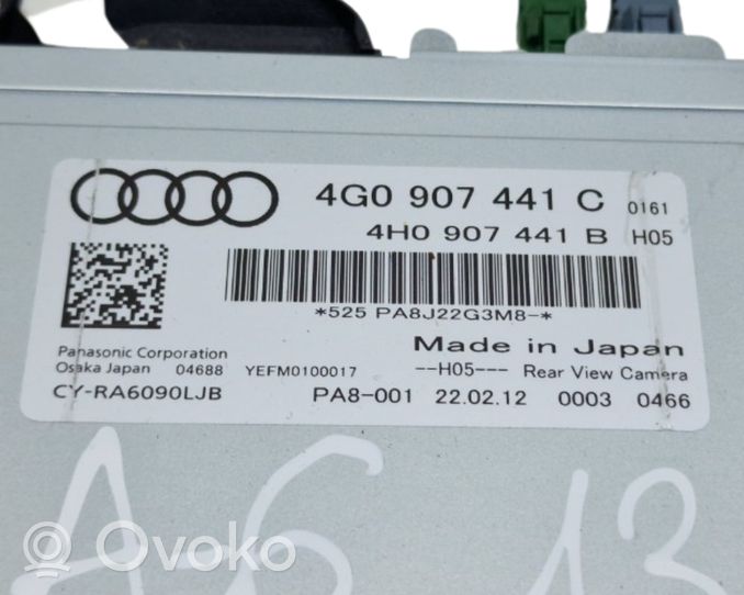 Audi A6 S6 C7 4G Kameros valdymo blokas 4G0907441C